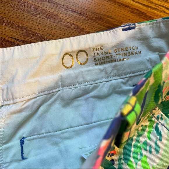 Lilly Pulitzer the Jayne short in beckon blue print size 00 - Picture 4 of 6